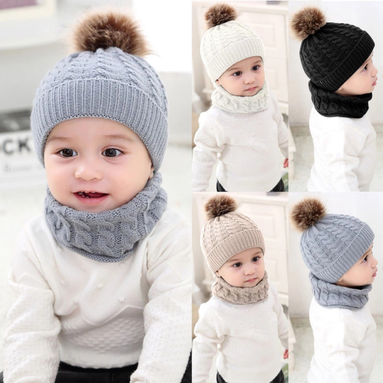 gorro de invierno para niños