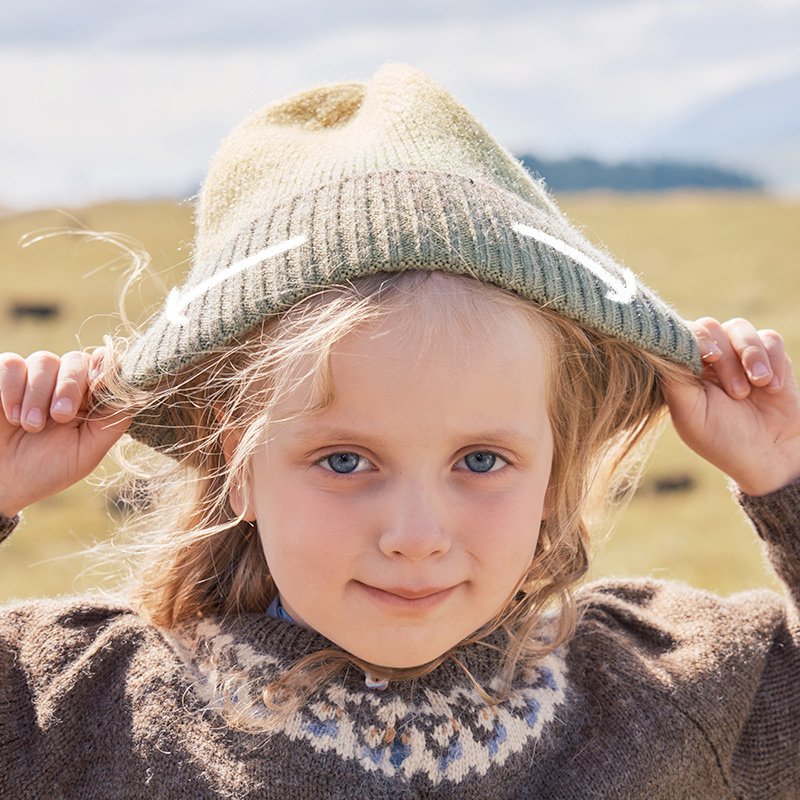 barn witer hatt