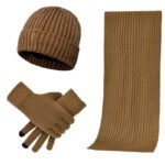 Ensemble d'écharpes, de bonnets et de gants chauds personnalisés-13