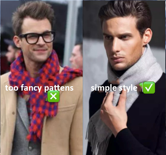 Выбирайте простые шарфы с дизайнерским смыслом